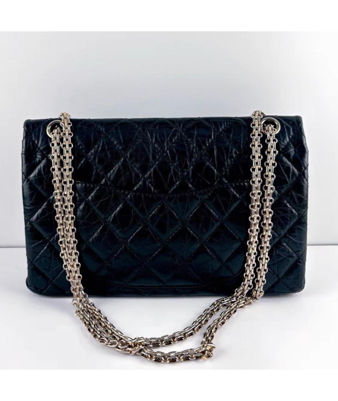 CHANEL Черная кожаная сумка через плечо, фото 5