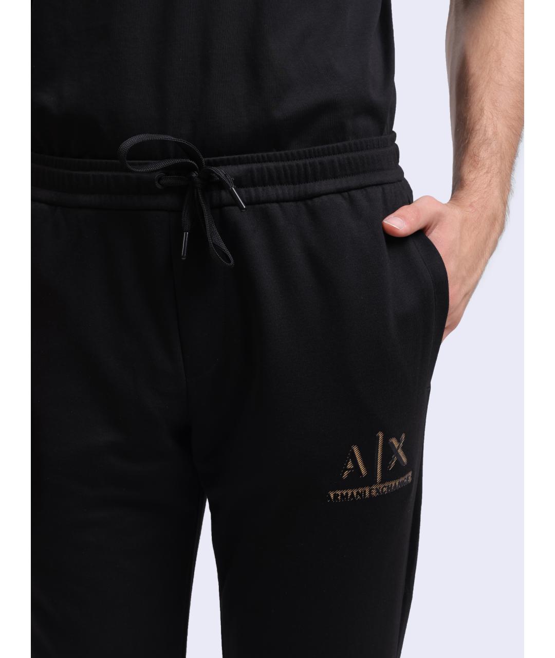 ARMANI EXCHANGE Черные повседневные брюки, фото 4