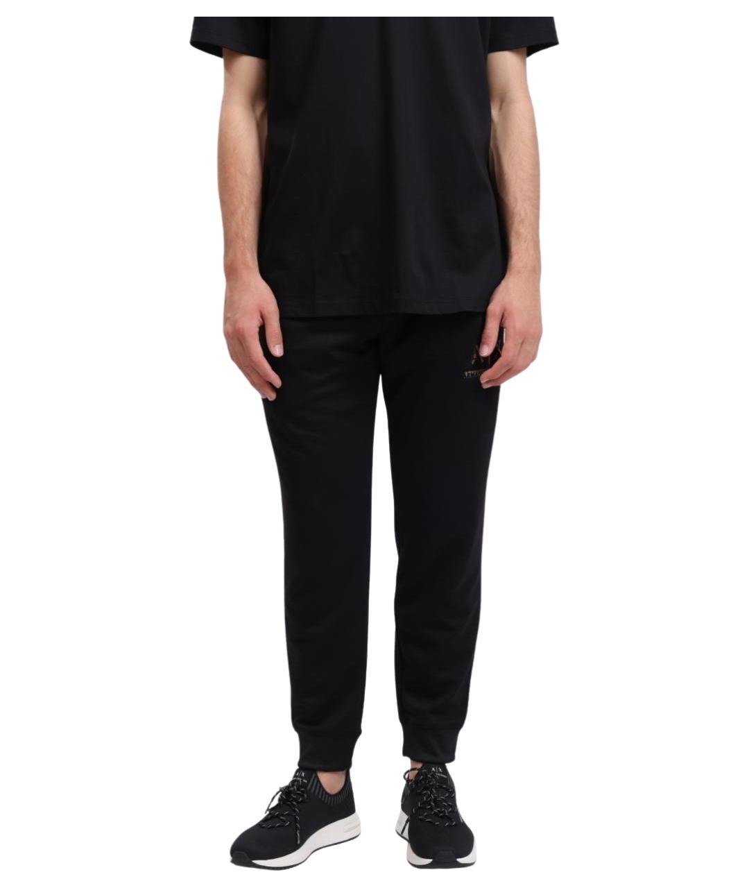 ARMANI EXCHANGE Черные повседневные брюки, фото 1