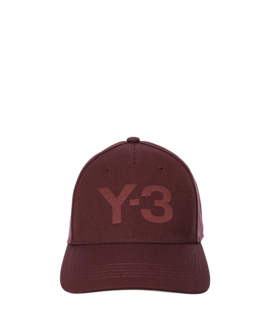 Y-3 Бордовая хлопковая кепка/бейсболка, фото 4