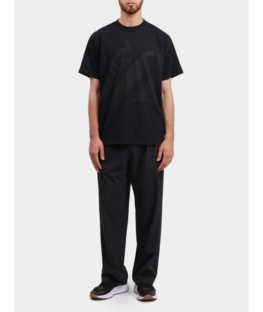 HERNO Черные повседневные брюки, фото 2