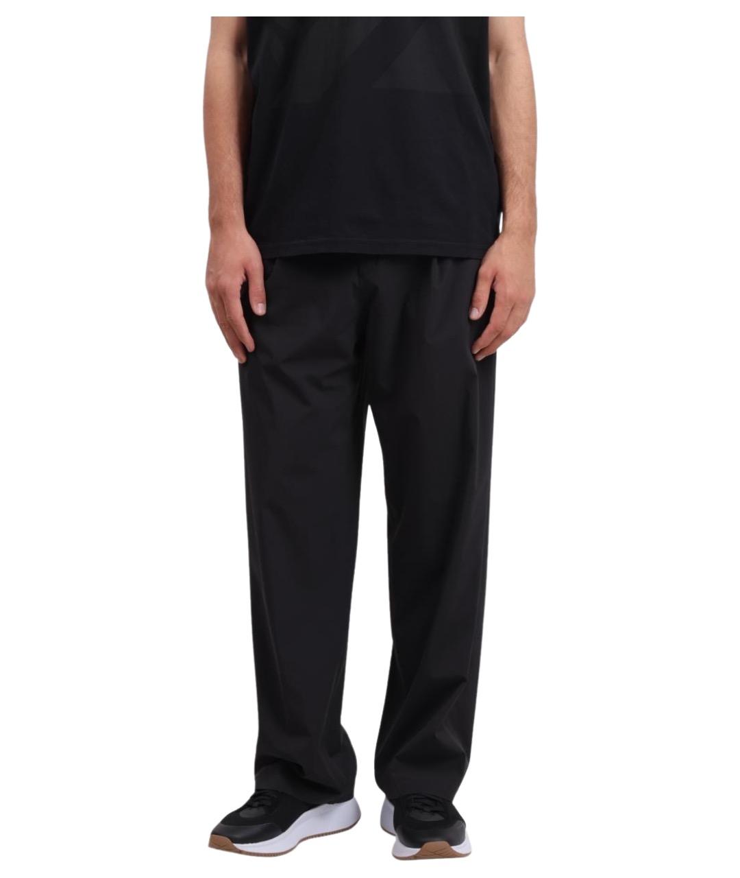 HERNO Черные повседневные брюки, фото 1