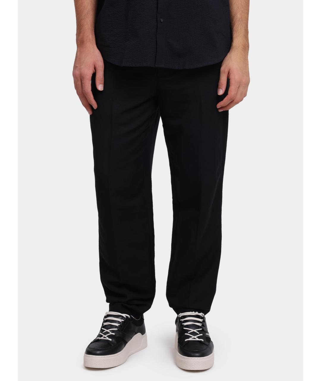 ARMANI EXCHANGE Темно-синие повседневные брюки, фото 6