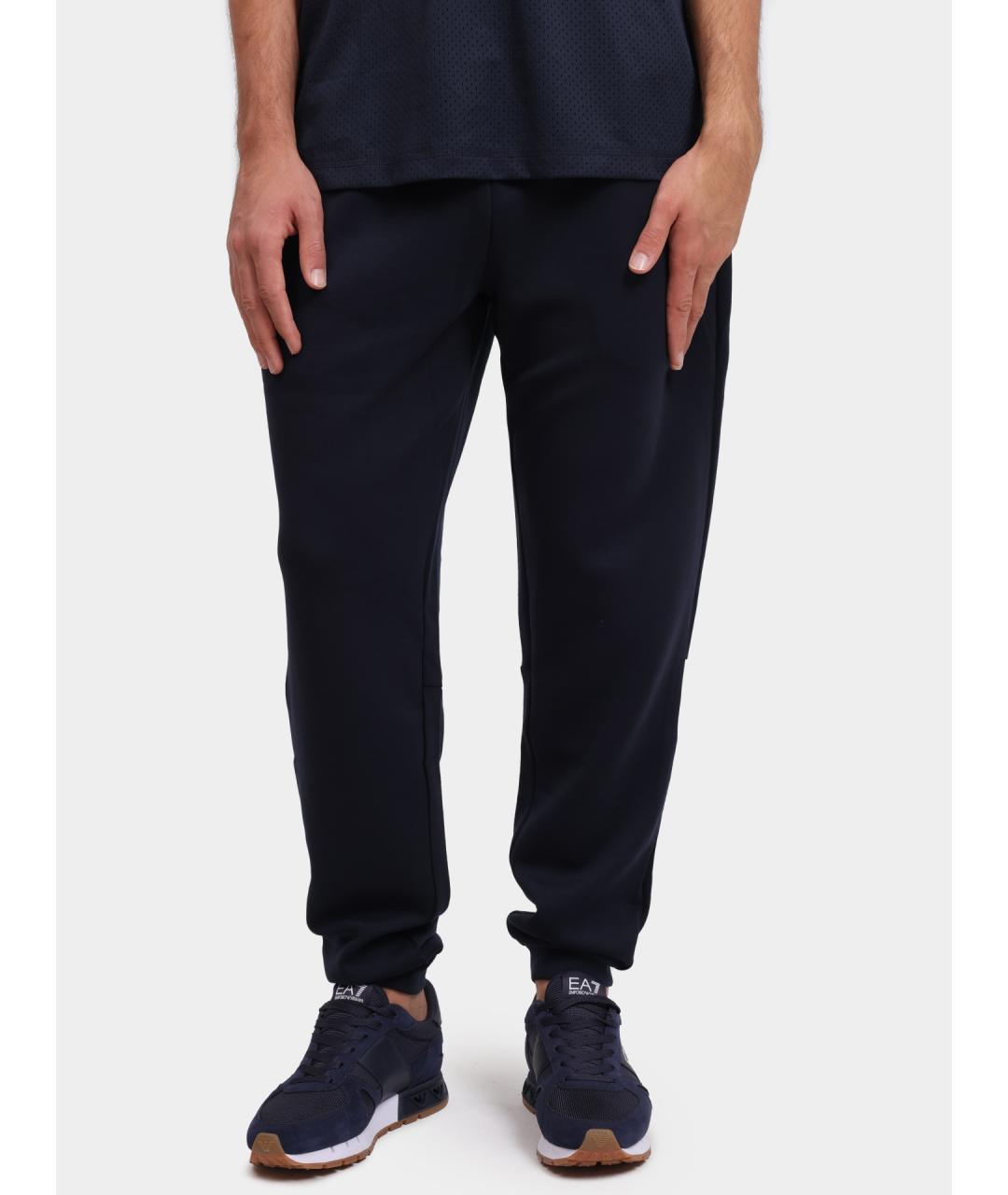 EA7 Синие повседневные брюки, фото 6