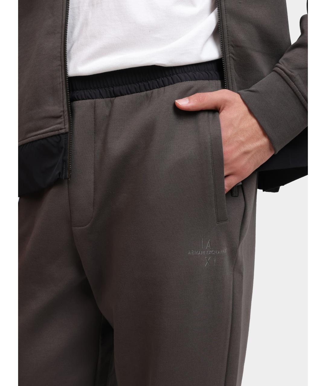 ARMANI EXCHANGE Хаки повседневные брюки, фото 4
