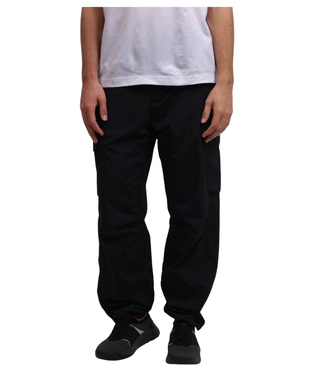 HERNO Черные повседневные брюки, фото 1