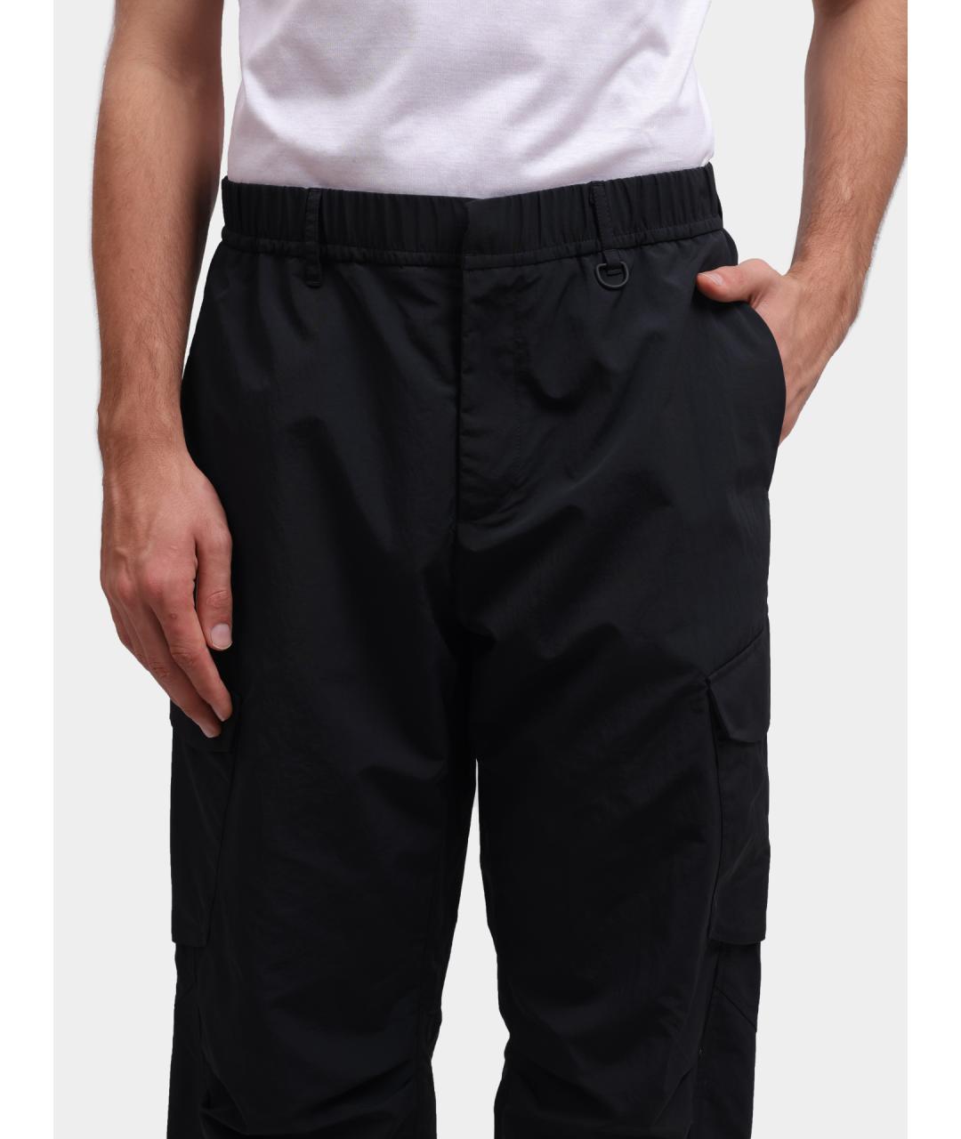 HERNO Черные повседневные брюки, фото 4