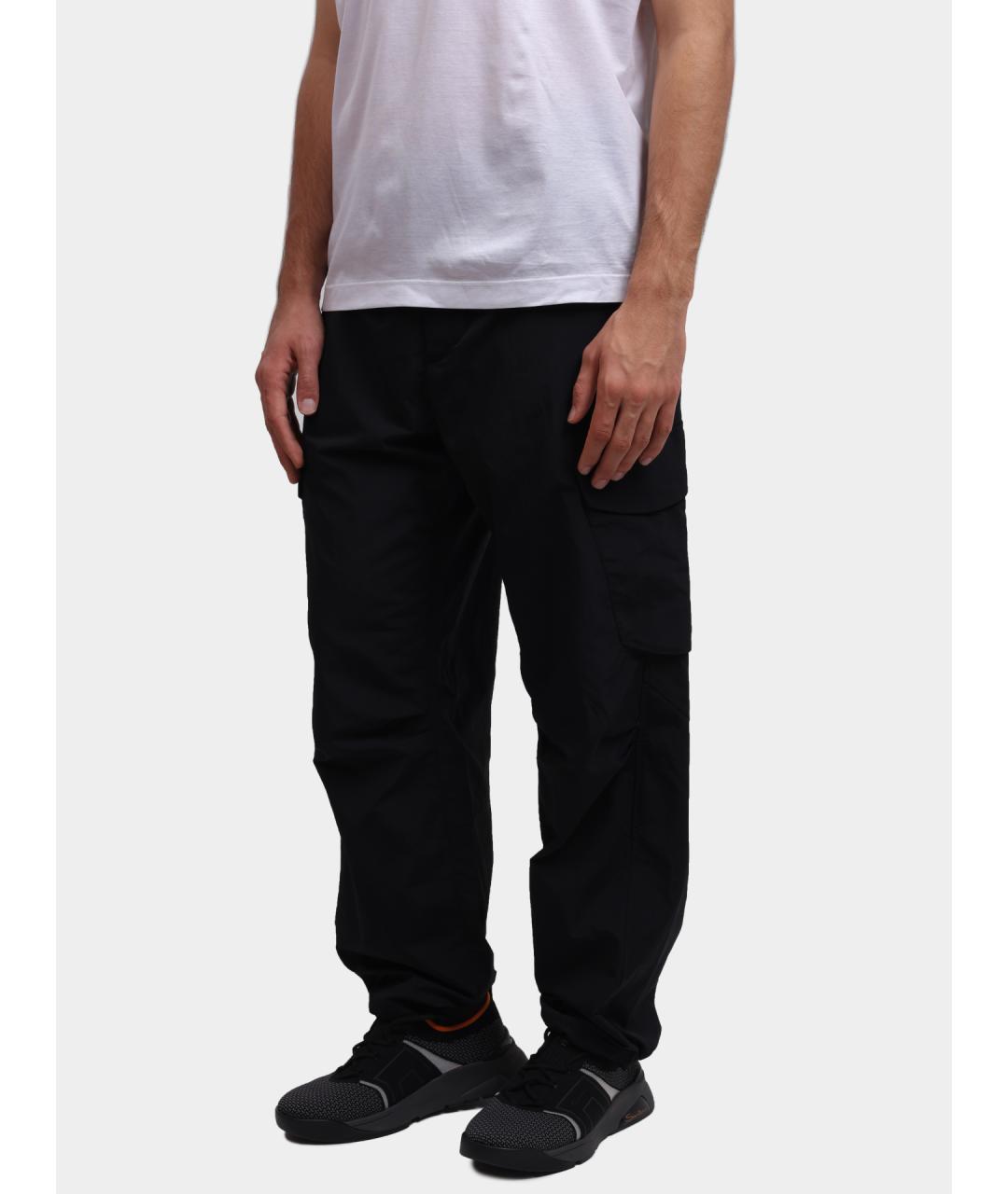 HERNO Черные повседневные брюки, фото 3