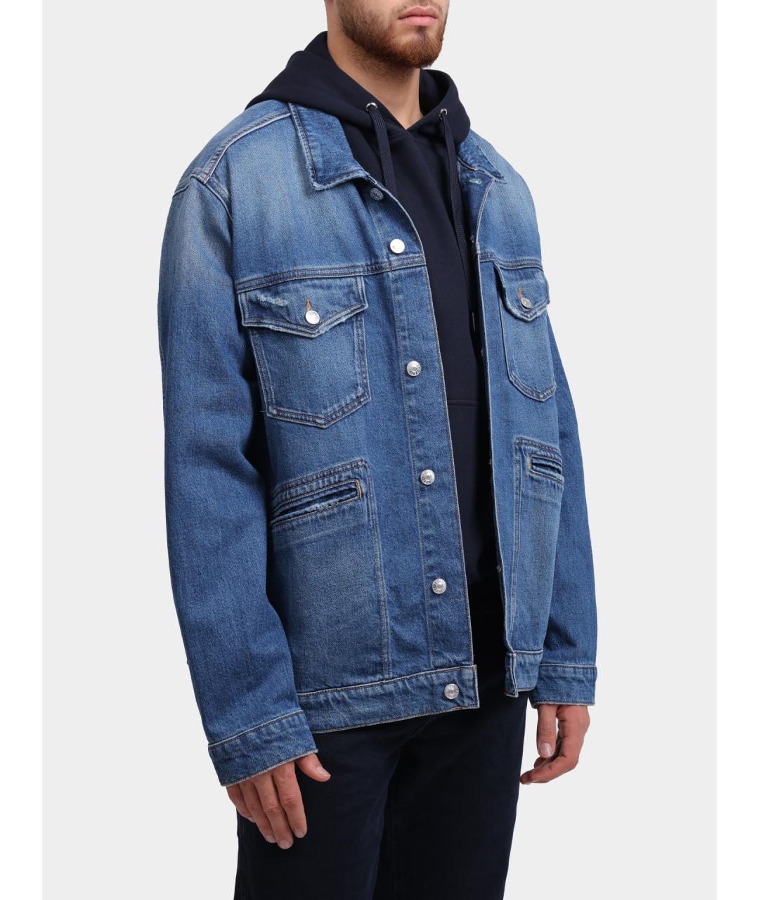 TOMMY HILFIGER Синяя деним куртка, фото 2
