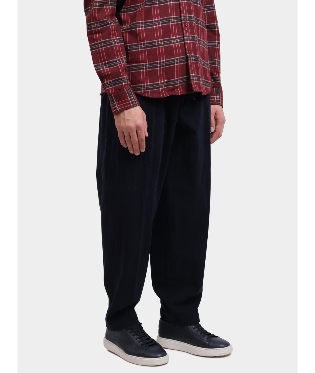 HUGO BOSS Синие повседневные брюки, фото 3