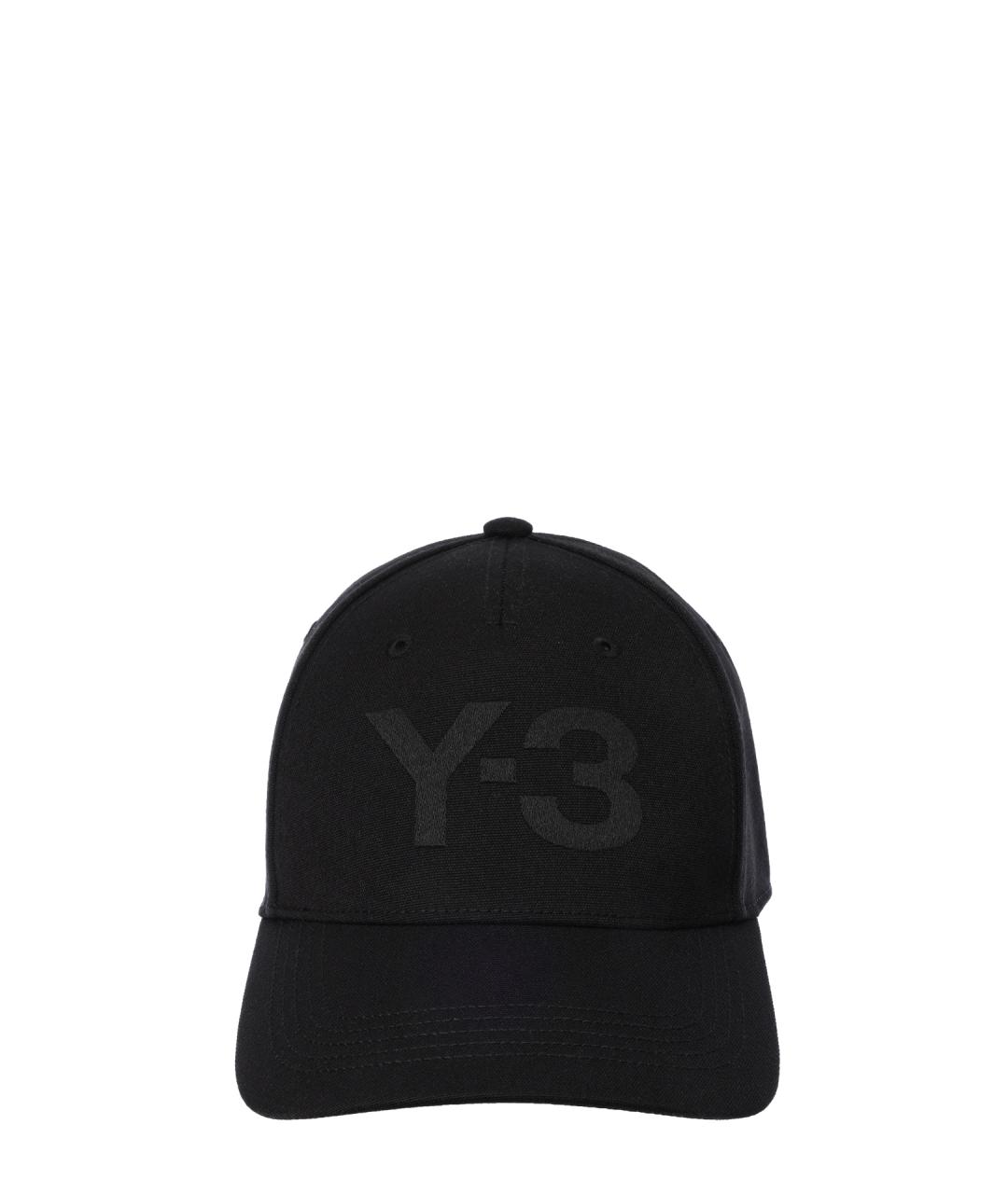 Y-3 Черная хлопковая кепка/бейсболка, фото 5