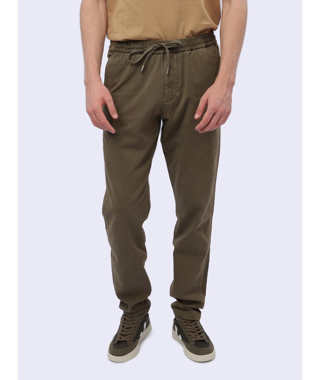 TOMMY HILFIGER Бежевые повседневные брюки, фото 6