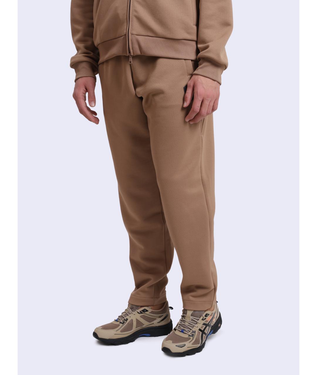 EA7 Бежевые хлопковые повседневные брюки, фото 3