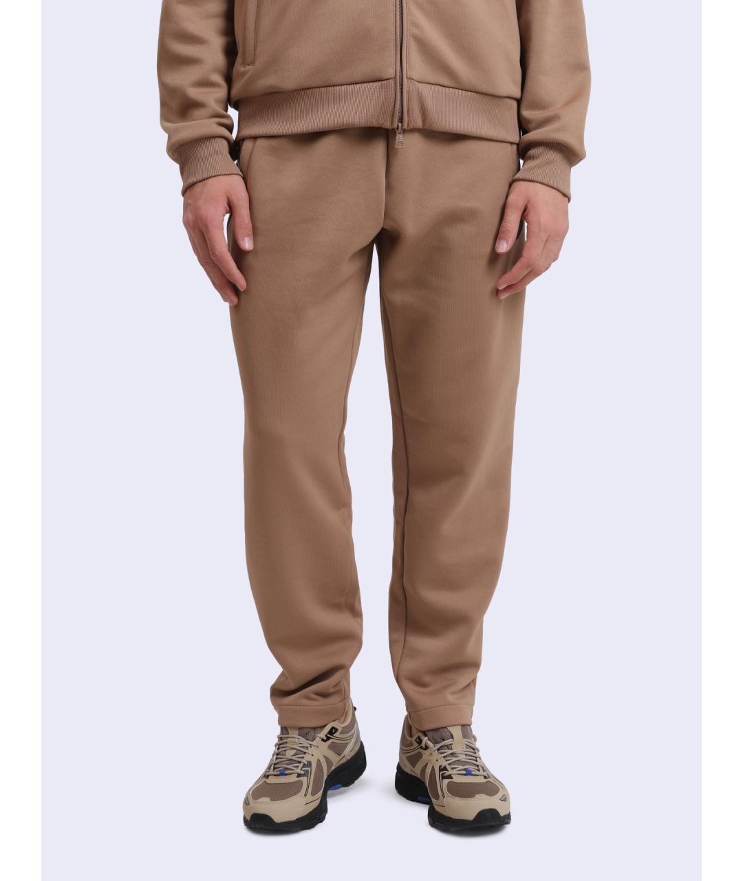 EA7 Бежевые хлопковые повседневные брюки, фото 6