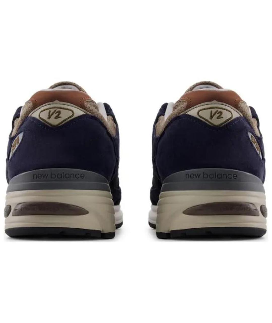 NEW BALANCE Синие замшевые кроссовки, фото 6