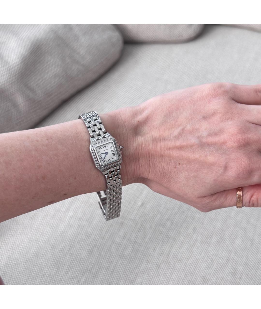 CARTIER Серебряные часы, фото 3