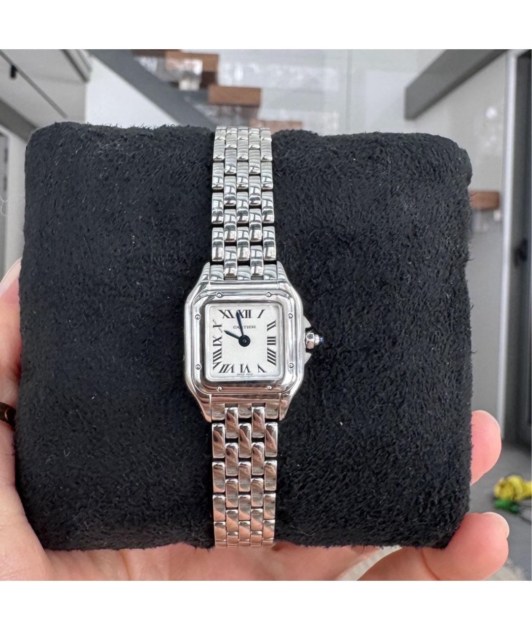 CARTIER Серебряные часы, фото 5