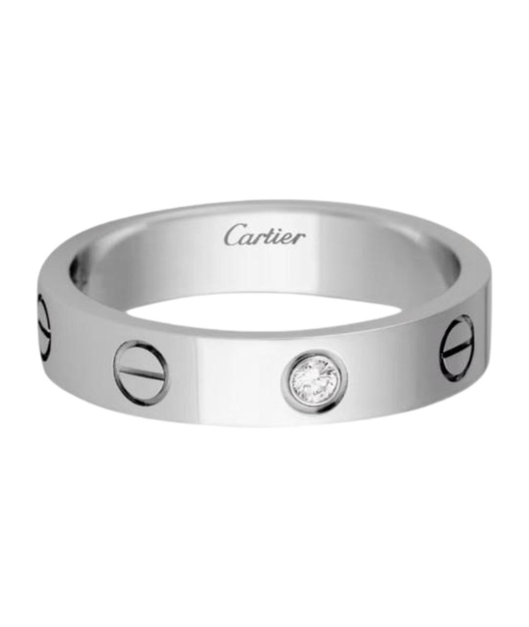CARTIER Серебряное кольцо из белого золота, фото 1