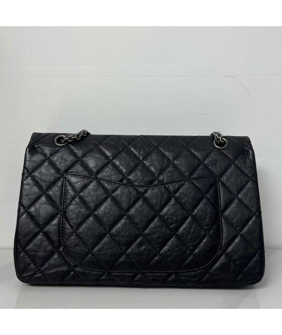 CHANEL Черная кожаная сумка через плечо, фото 2