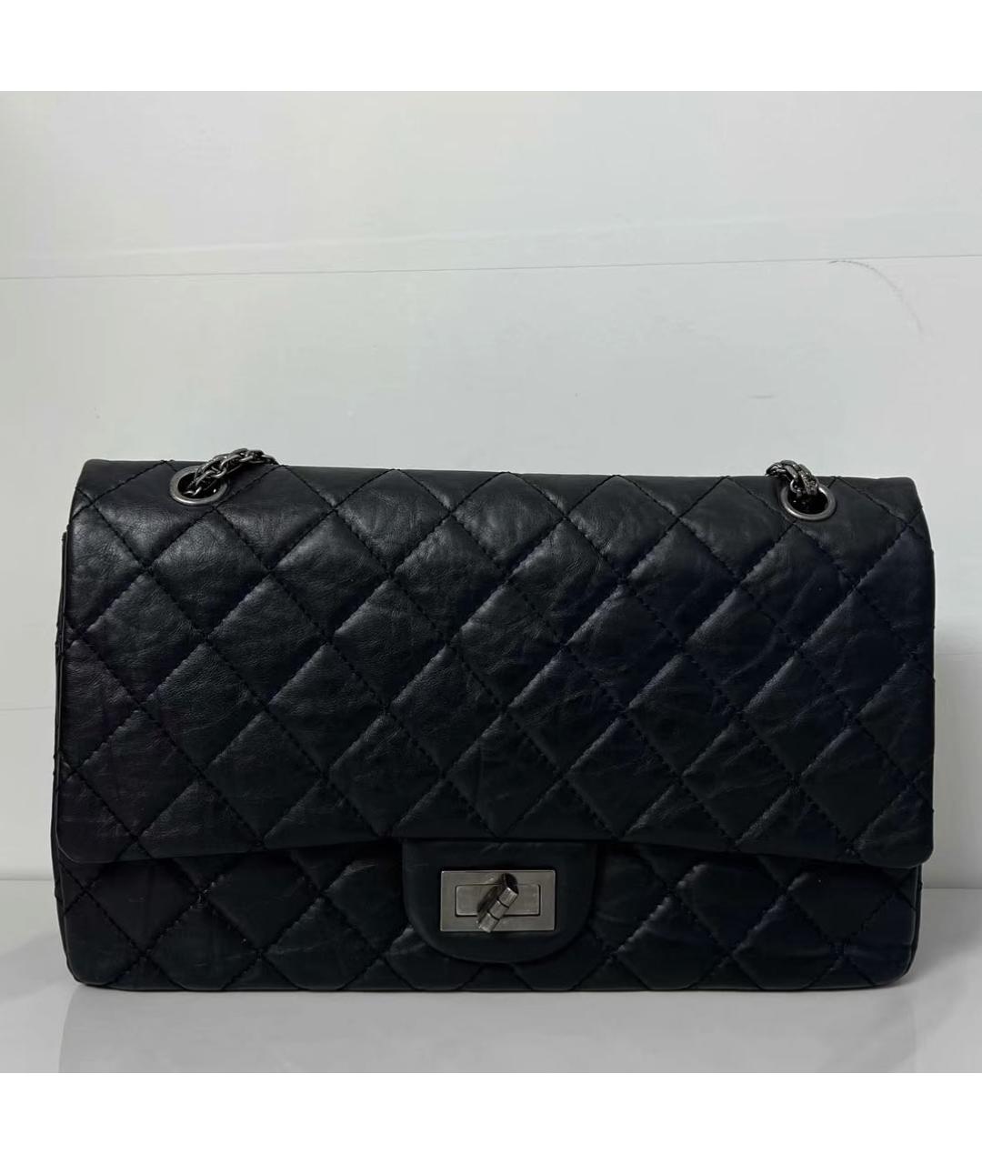 CHANEL Черная кожаная сумка через плечо, фото 9
