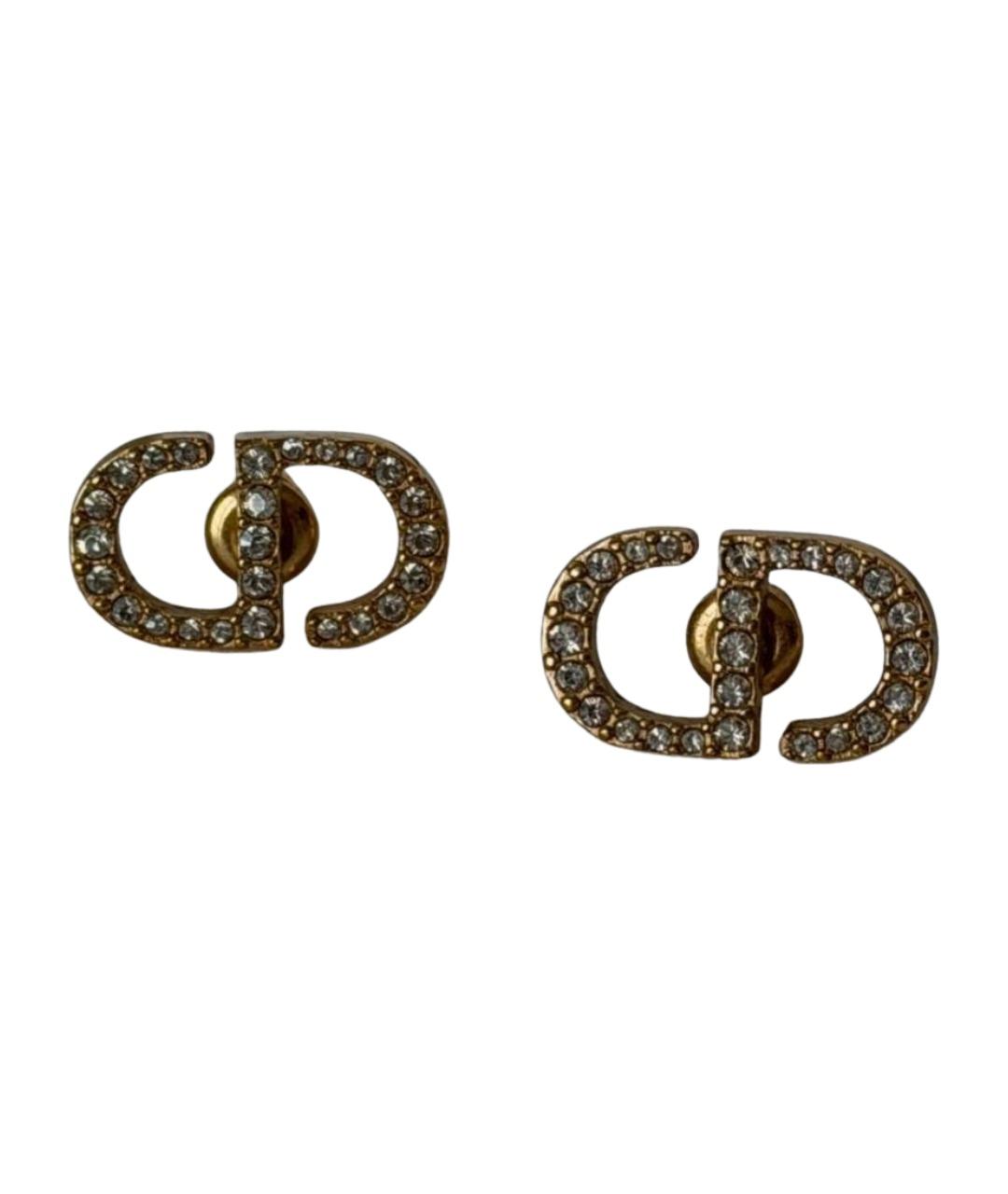 CHRISTIAN DIOR Золотые серьги, фото 1