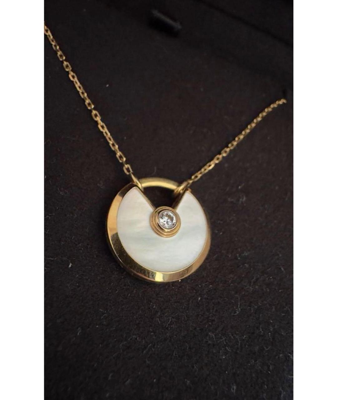 CARTIER Желтое колье из желтого золота, фото 3