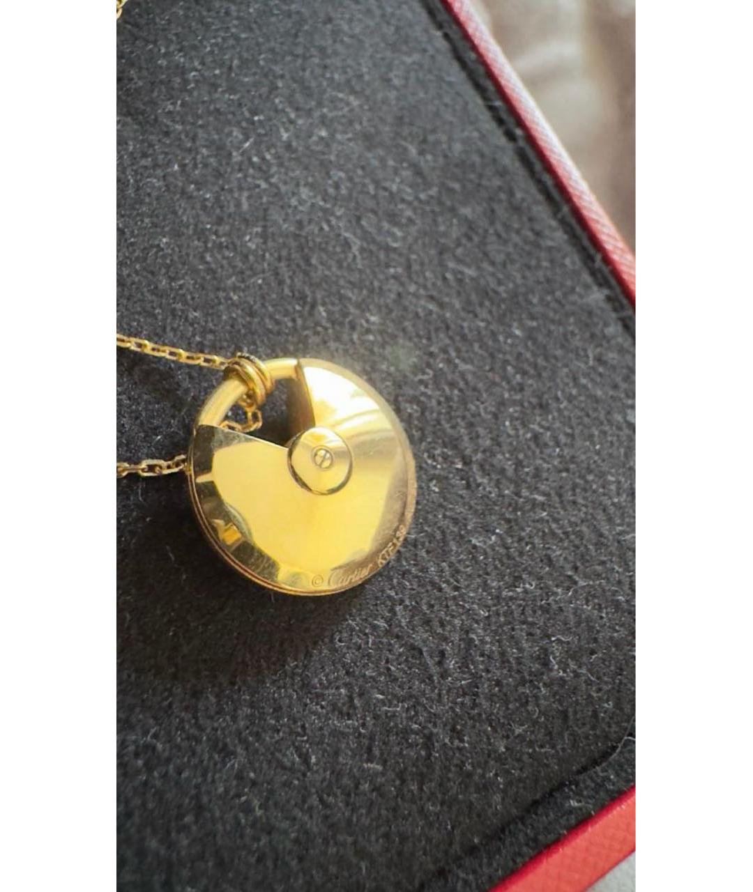 CARTIER Желтое колье из желтого золота, фото 5