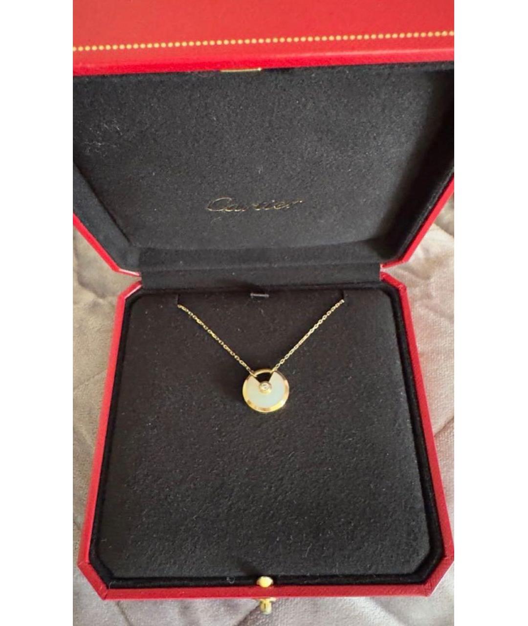 CARTIER Желтое колье из желтого золота, фото 2