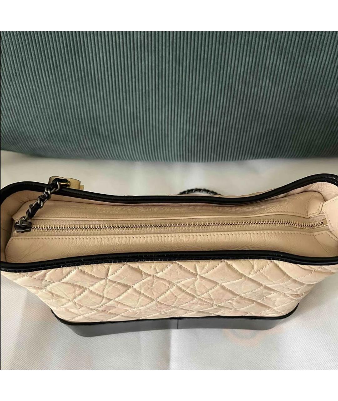 CHANEL Черная кожаная сумка через плечо, фото 4