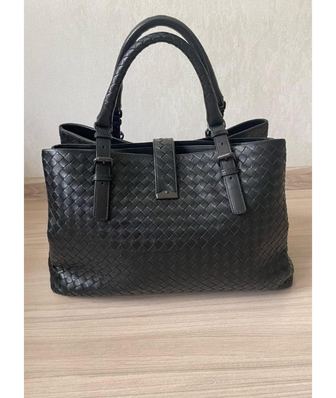 BOTTEGA VENETA Кожаная сумка с короткими ручками, фото 2