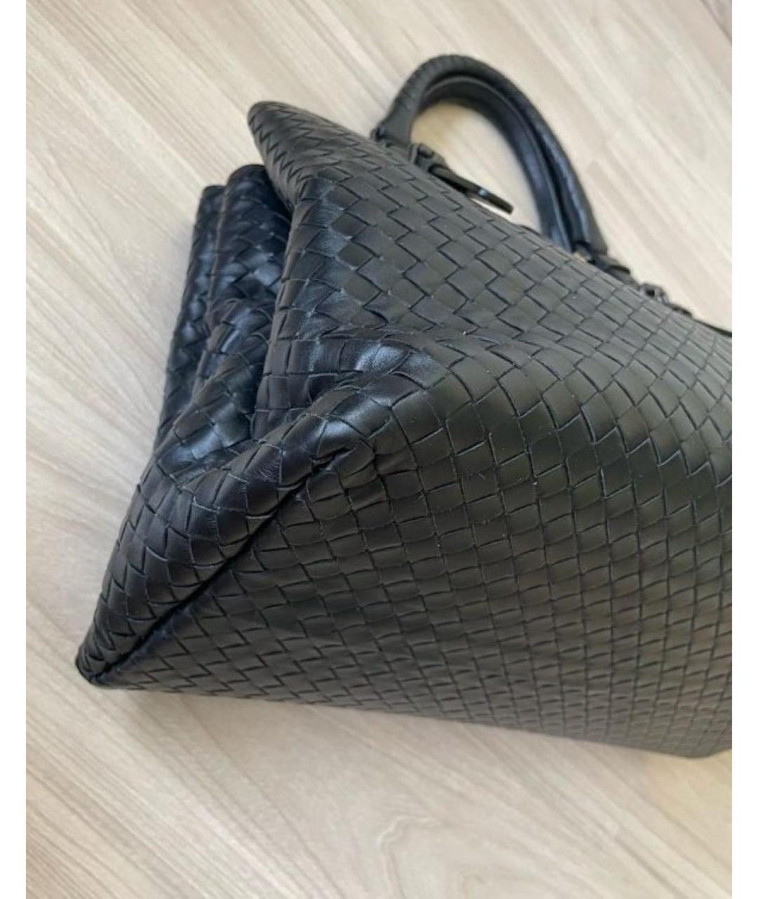 BOTTEGA VENETA Кожаная сумка с короткими ручками, фото 5