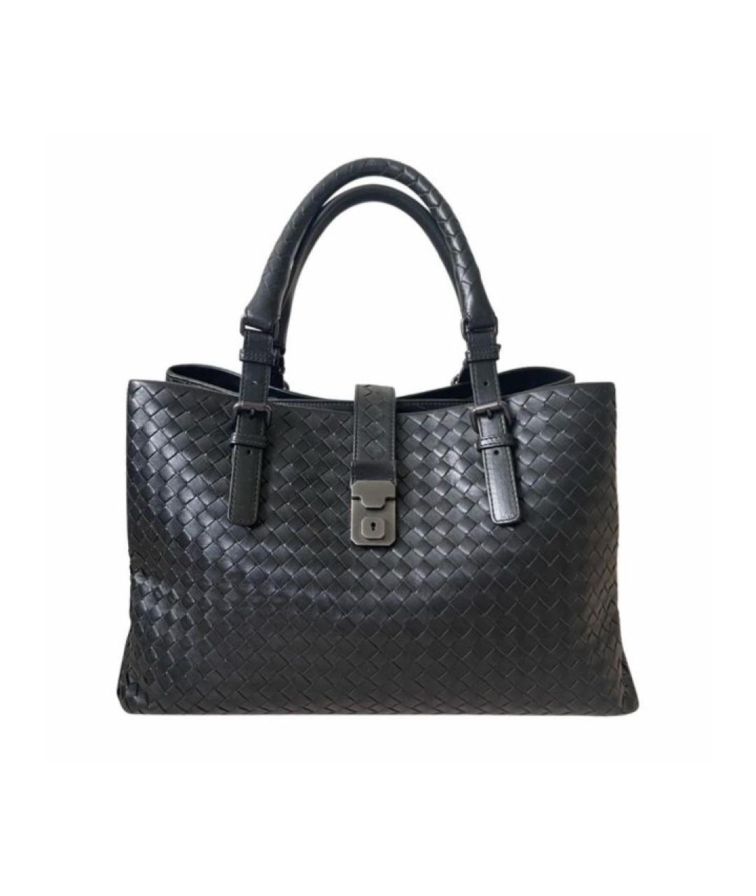 BOTTEGA VENETA Кожаная сумка с короткими ручками, фото 8