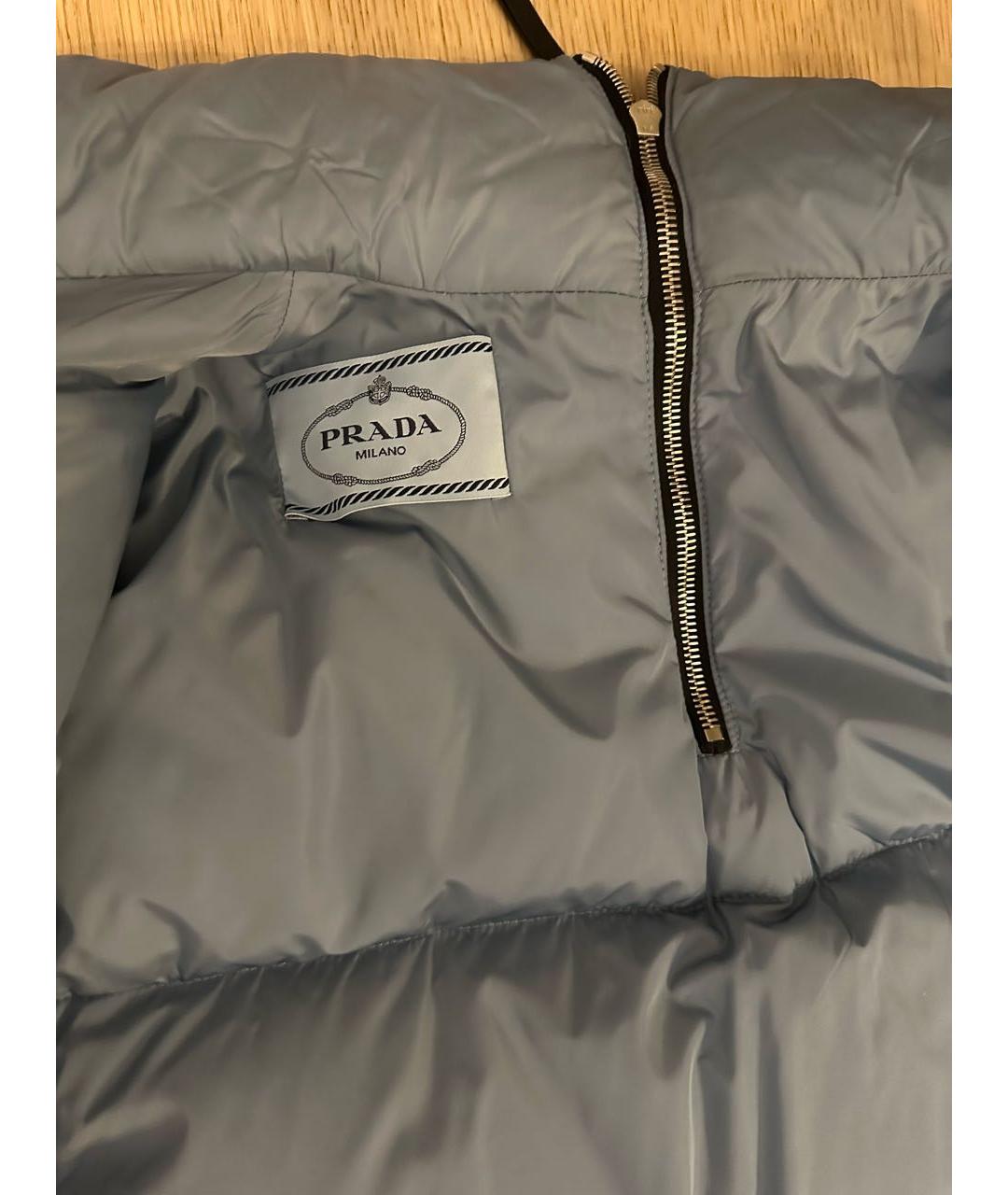 PRADA Черный пуховик, фото 3