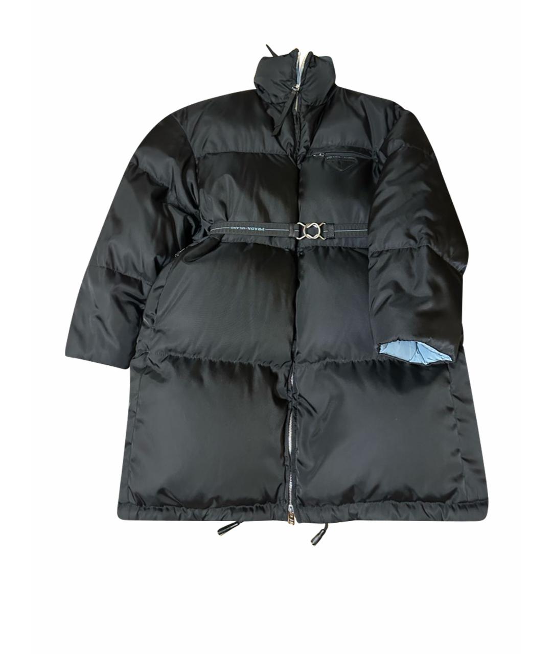 PRADA Черный пуховик, фото 1