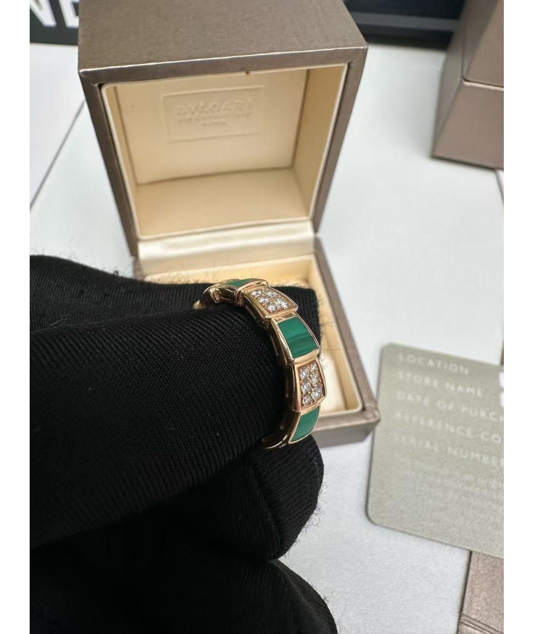 BVLGARI Золотое кольцо из розового золота, фото 4