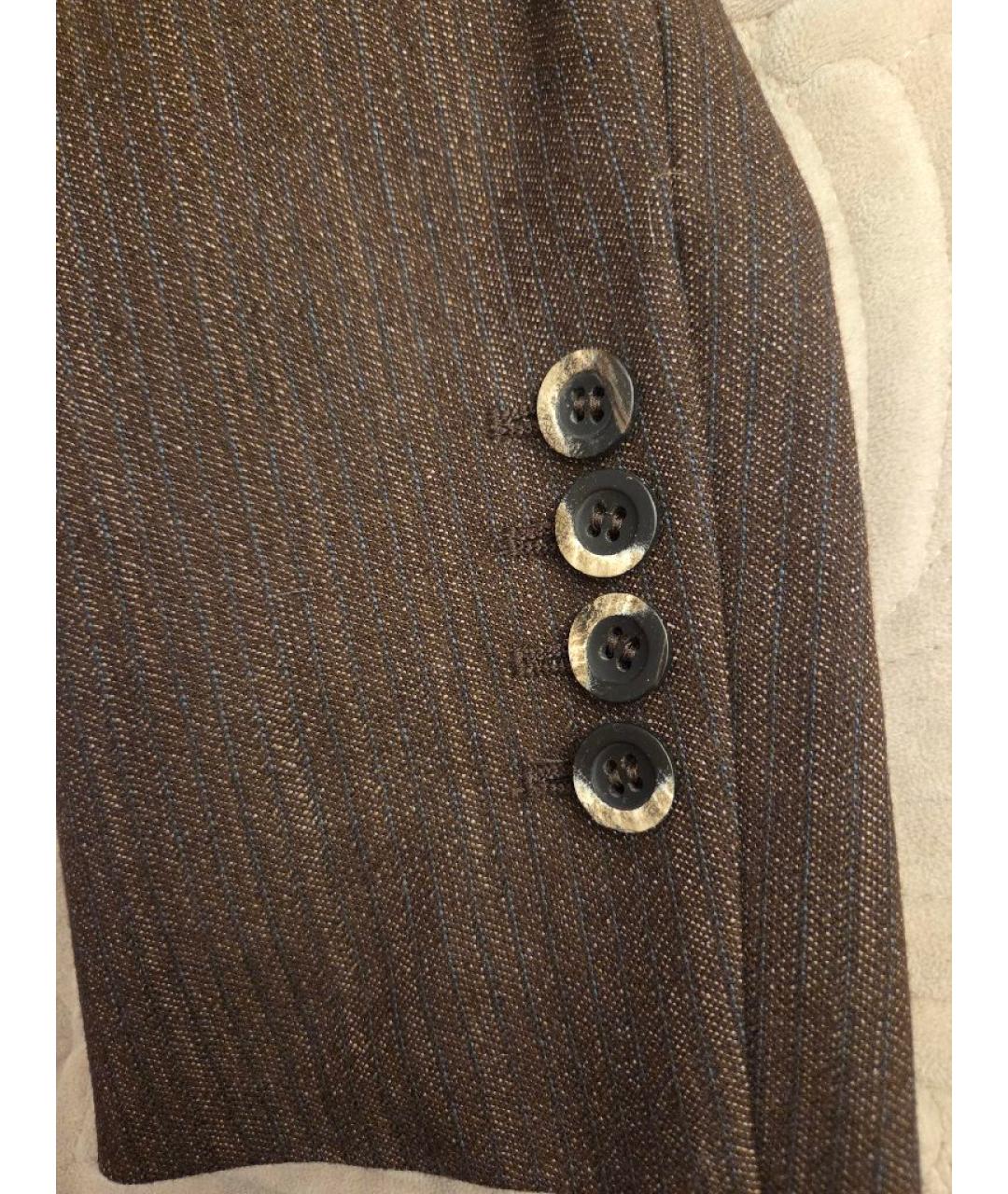 SPORTMAX Коричневый жакет/пиджак, фото 6