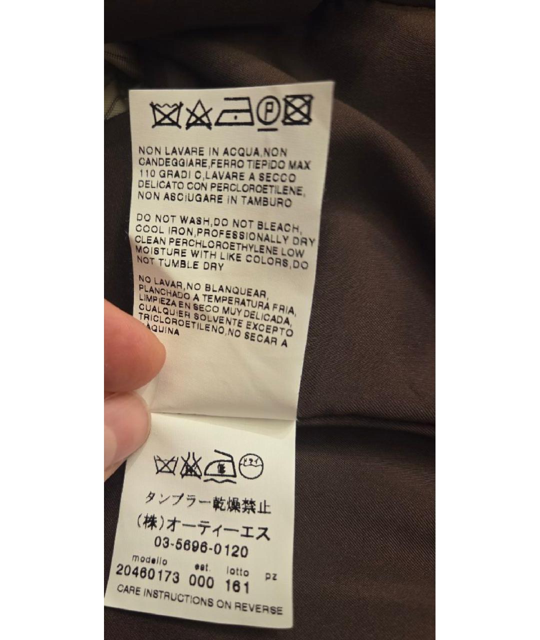 SPORTMAX Коричневый жакет/пиджак, фото 5