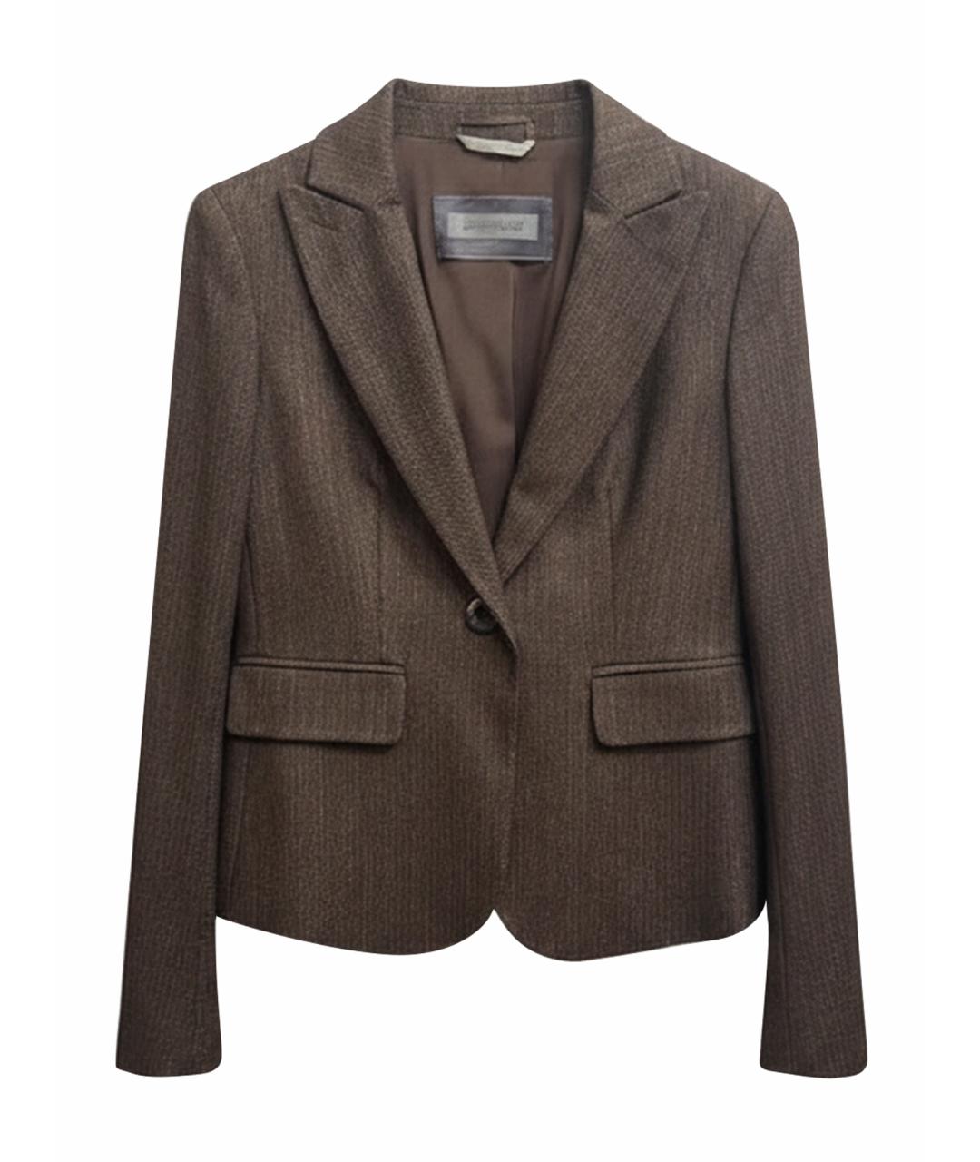 SPORTMAX Коричневый жакет/пиджак, фото 1