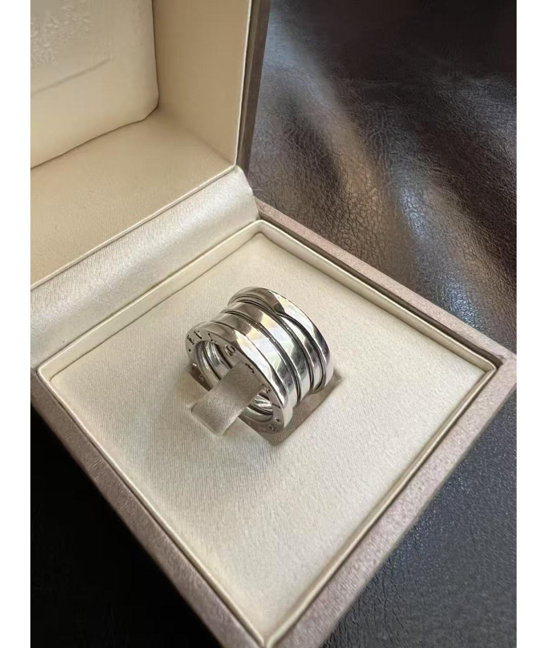 BVLGARI Серебряное кольцо из белого золота, фото 2