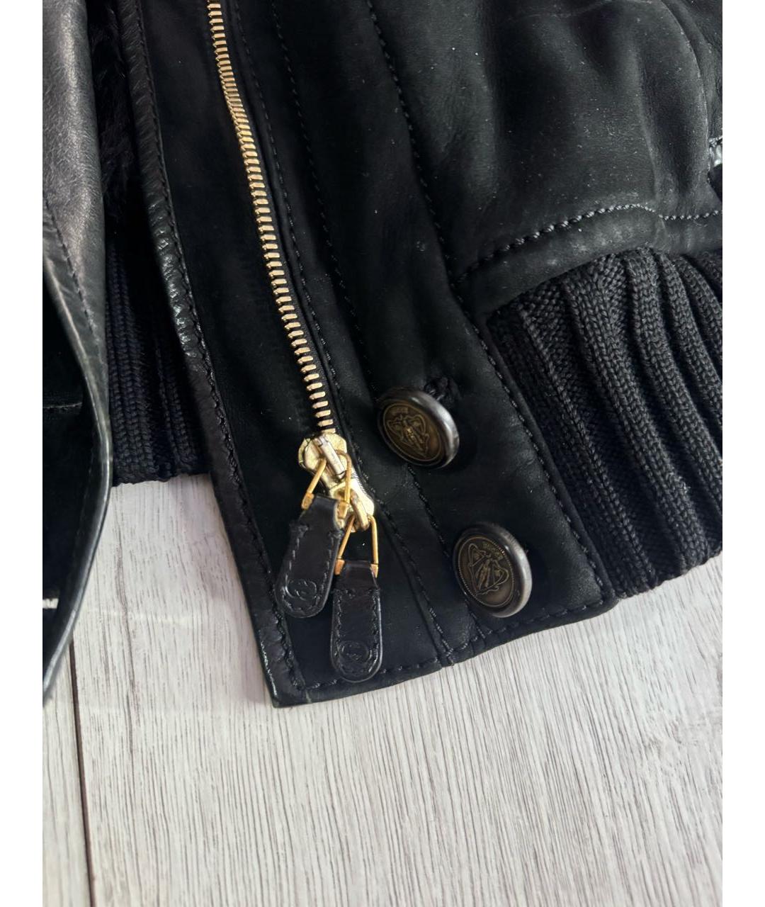 GUCCI Черная меховая дубленка, фото 7