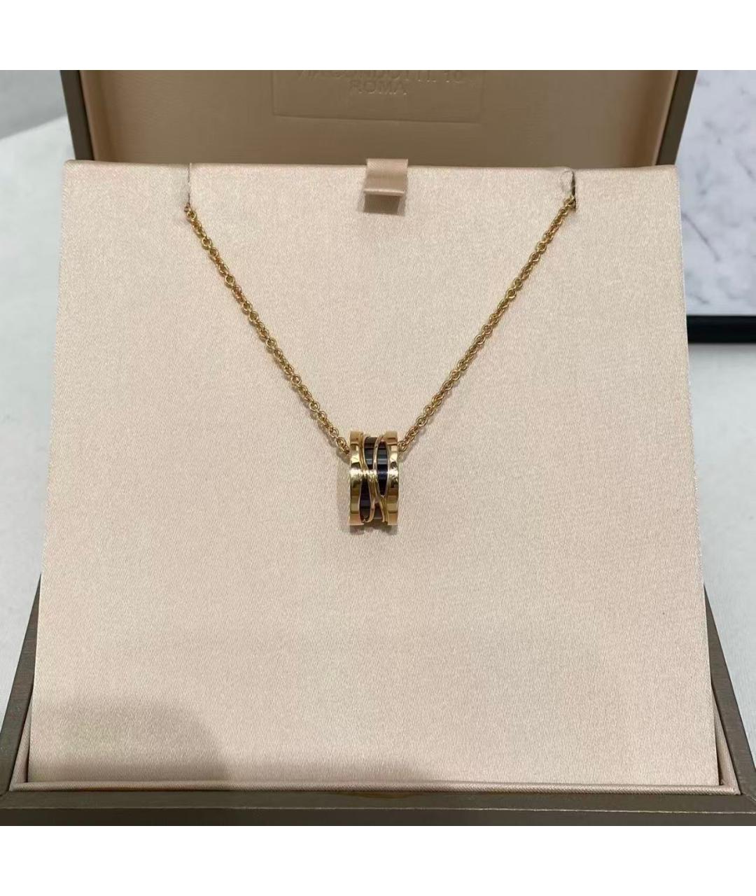 BVLGARI Золотое колье из розового золота, фото 2