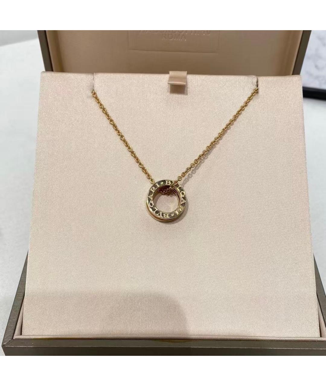 BVLGARI Золотое колье из розового золота, фото 4