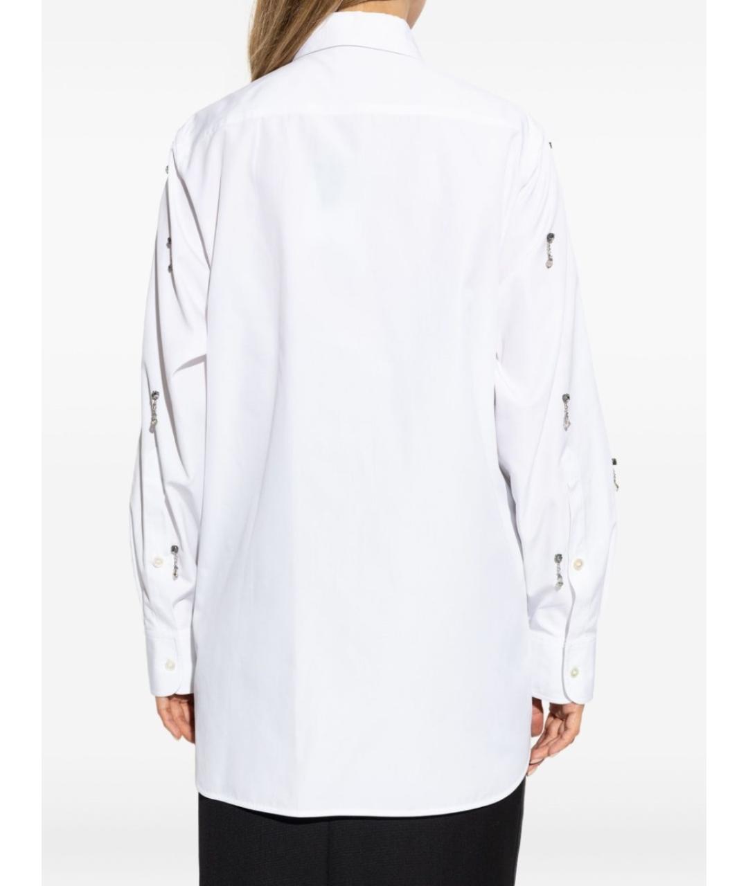 STELLA MCCARTNEY Белая хлопковая рубашка, фото 3