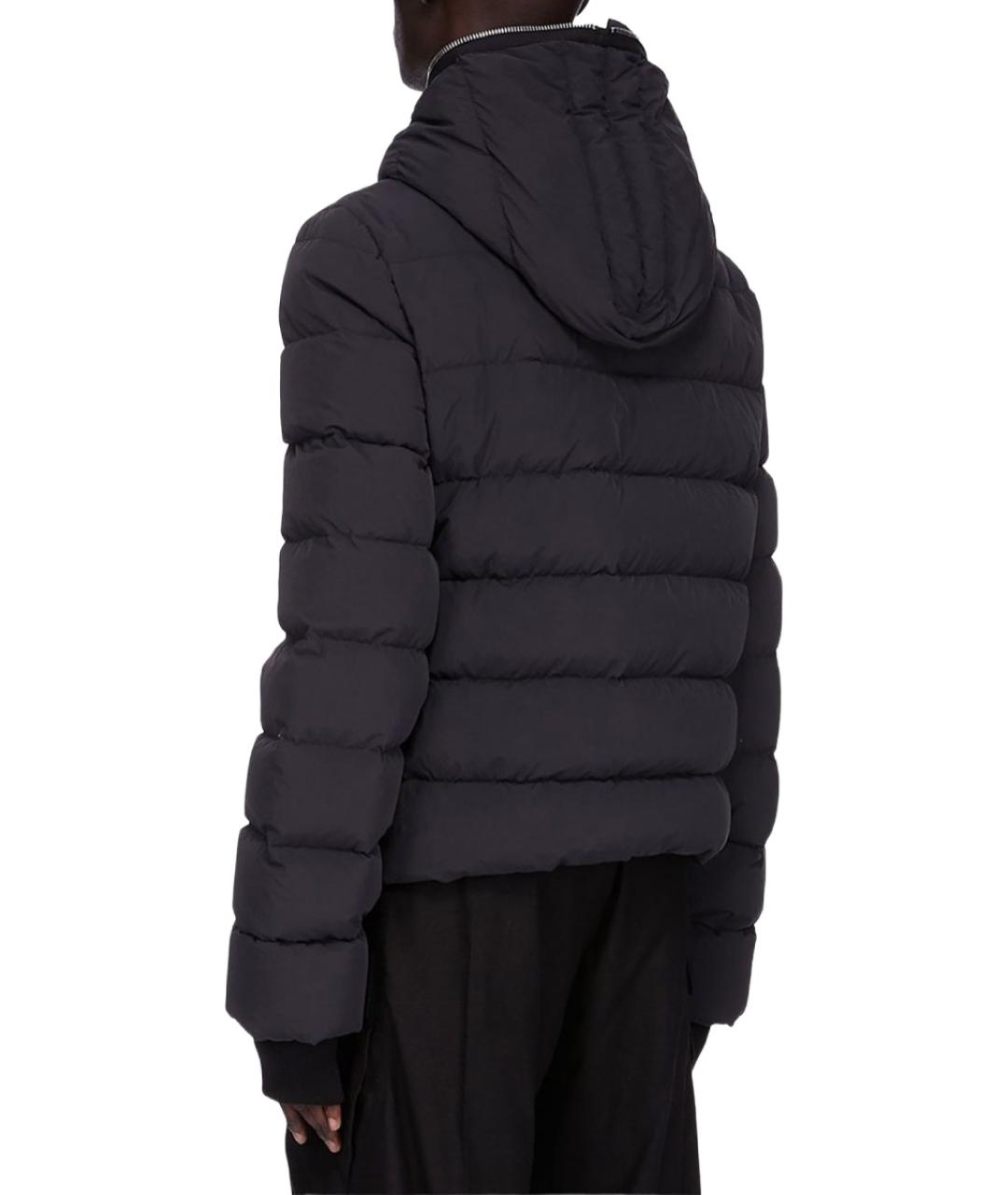 RICK OWENS Черная полиамидовая куртка, фото 2