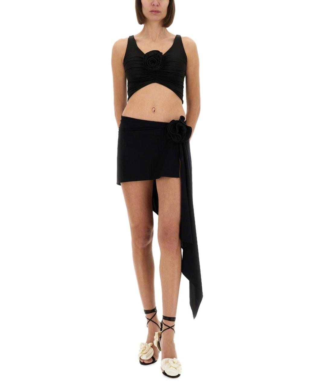 MAGDA BUTRYM Черная юбка мини, фото 3