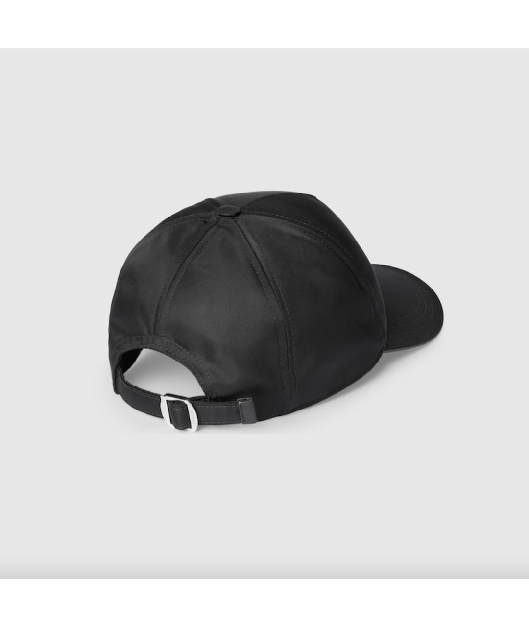 GUCCI Черная синтетическая кепка/бейсболка, фото 2