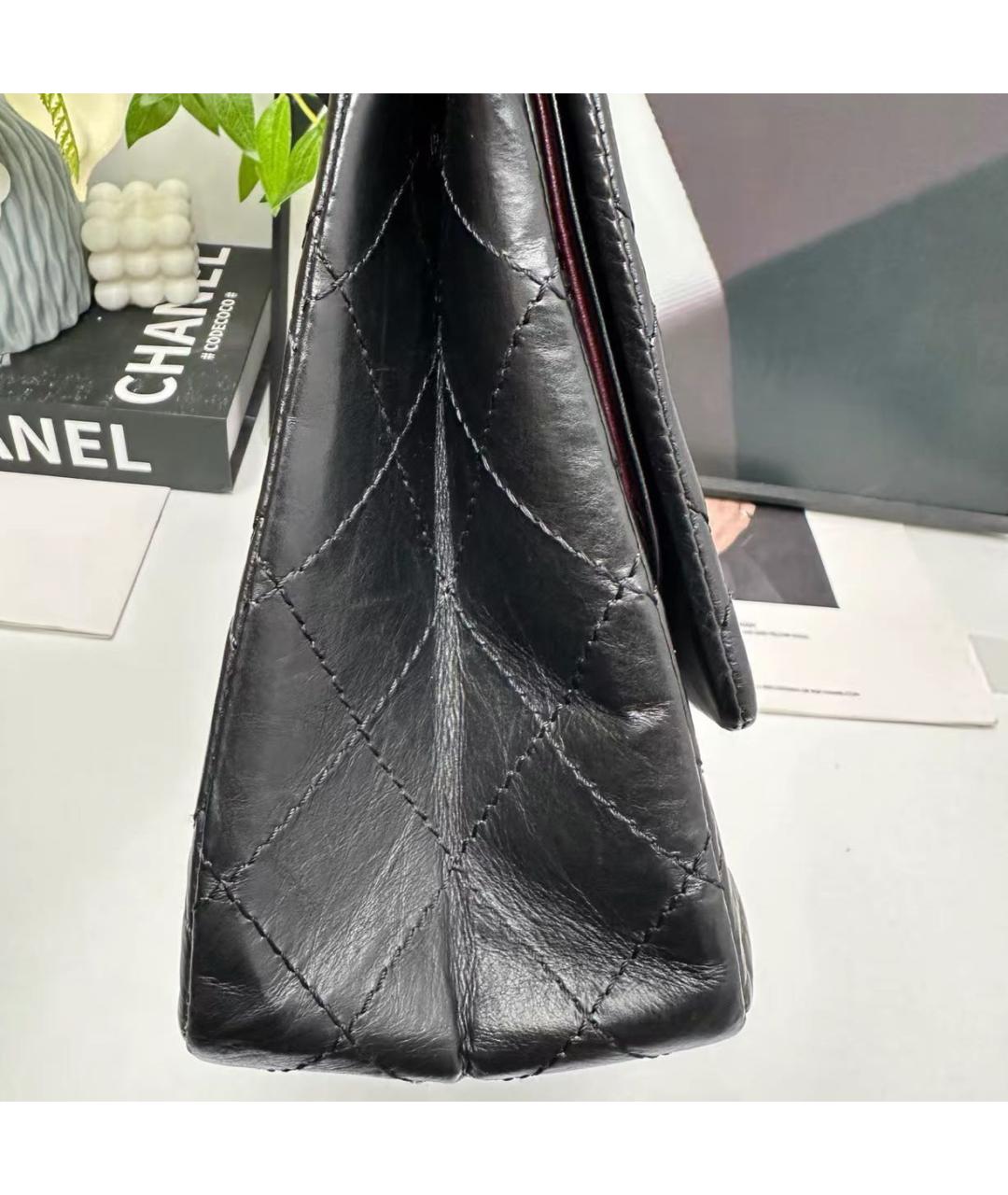 CHANEL Черная кожаная сумка через плечо, фото 3