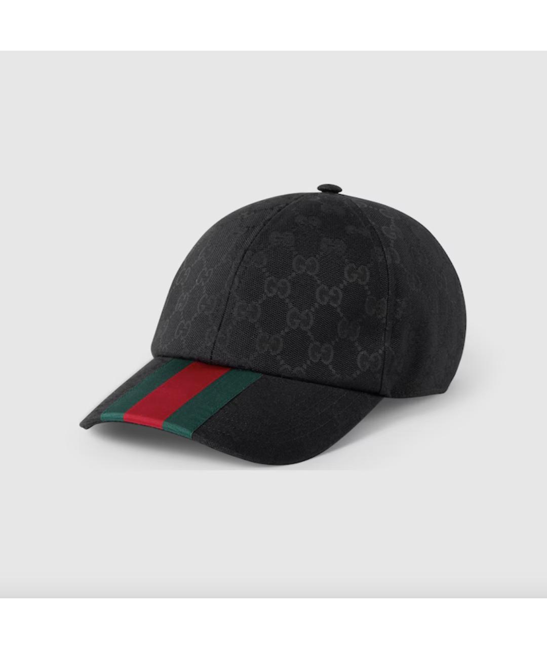 GUCCI Черная синтетическая кепка/бейсболка, фото 5