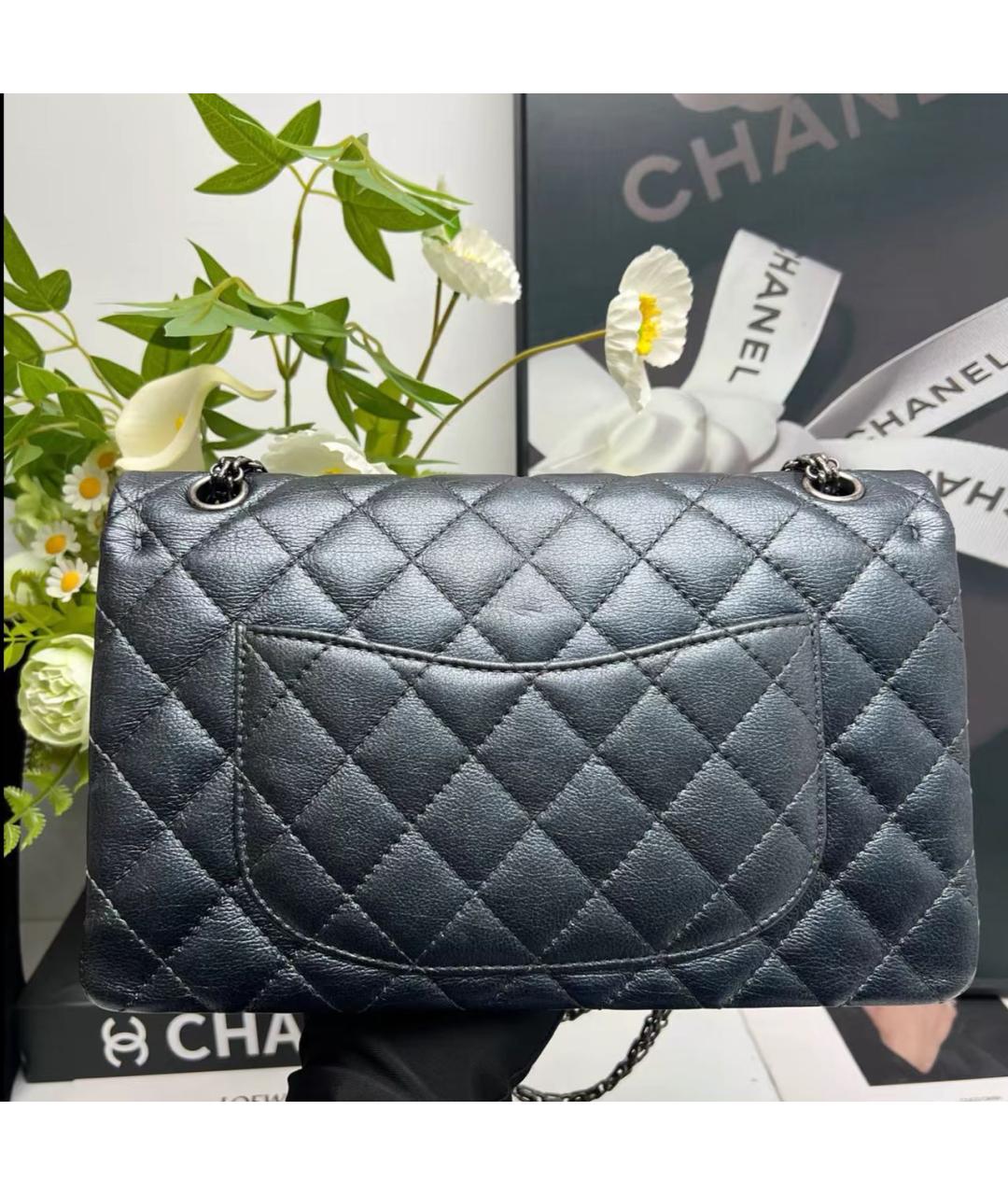 CHANEL Черная кожаная сумка через плечо, фото 2