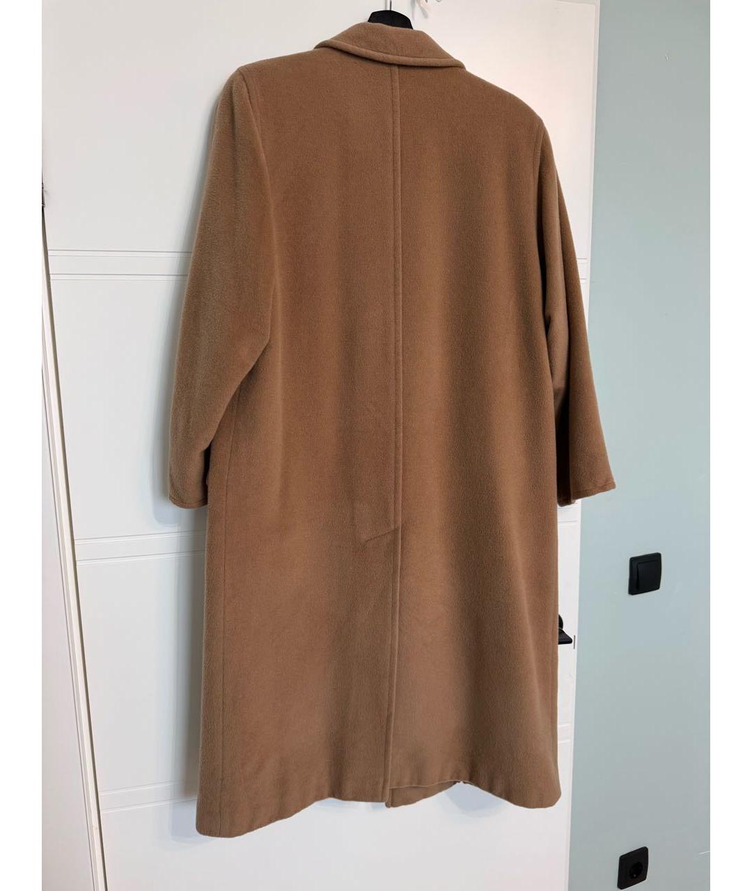 MAX MARA Бежевое шерстяное пальто, фото 2